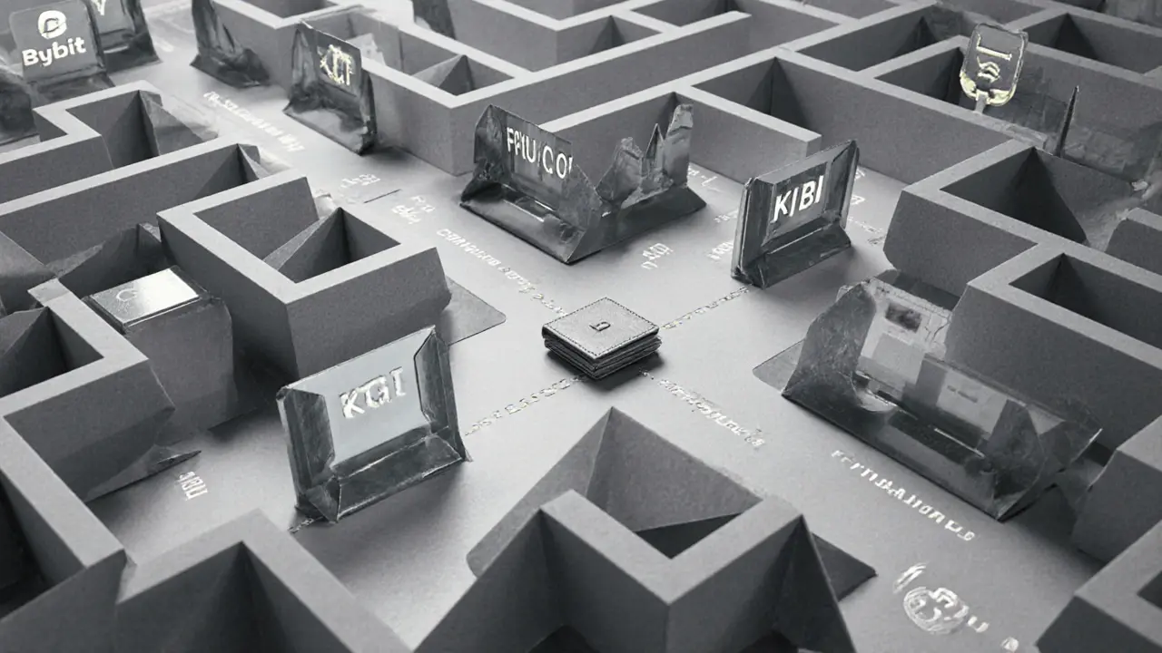 Paper labyrinth of regulations leading to a small crypto wallet