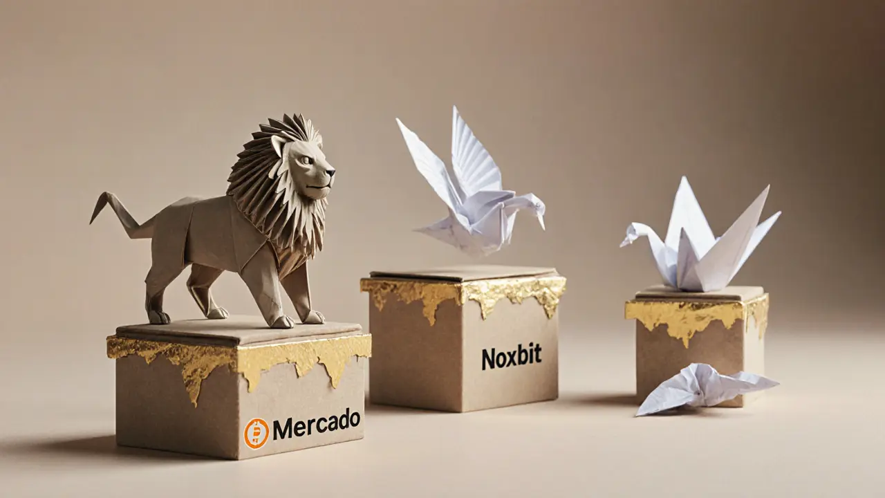Three origami exchanges: lion and crane stable, Nanu box shattered on ground