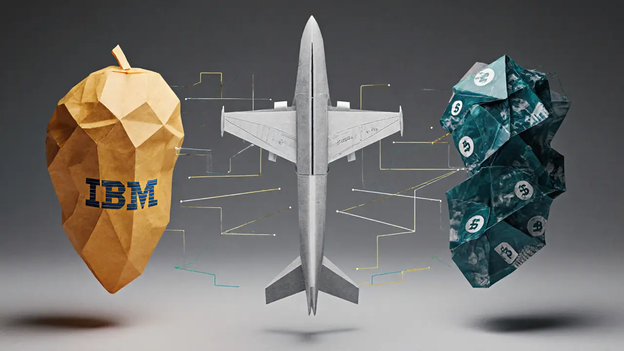 Three origami supply chain networks: mango, engine, and currency river