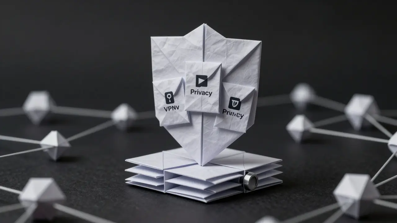 Origami shield protecting data nodes for cybersecurity
