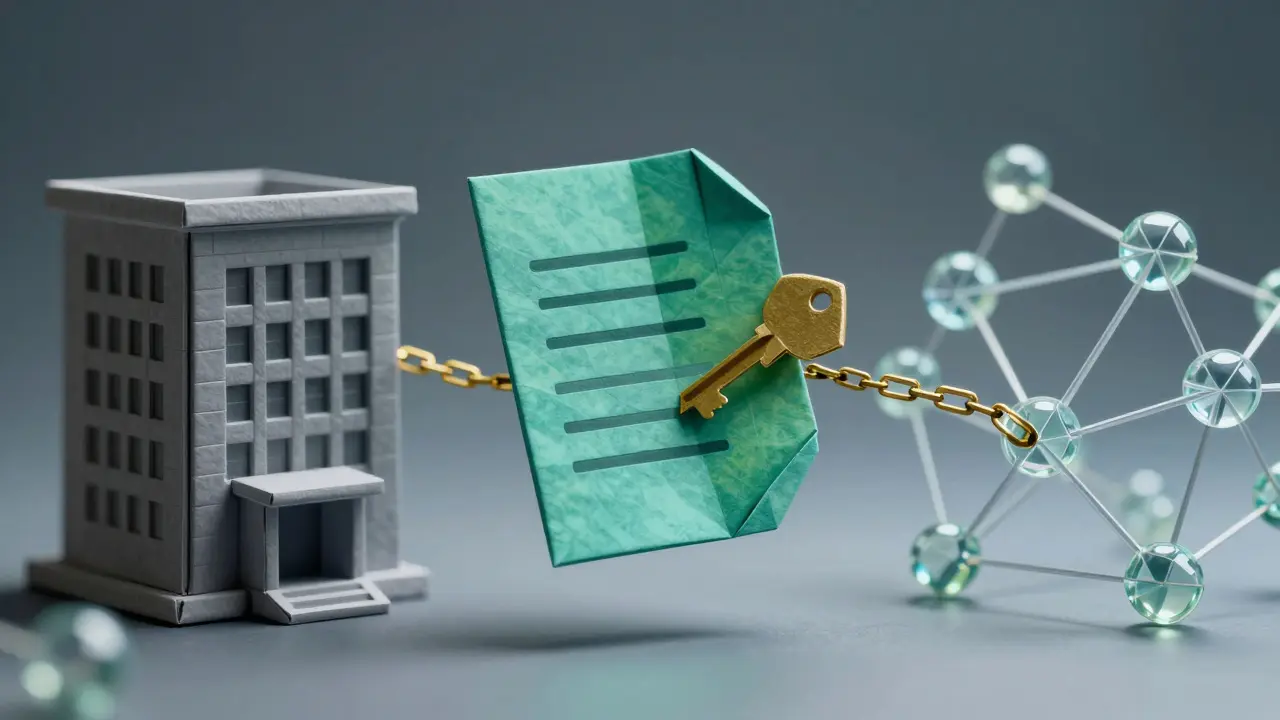 Origami document verifying via blockchain network